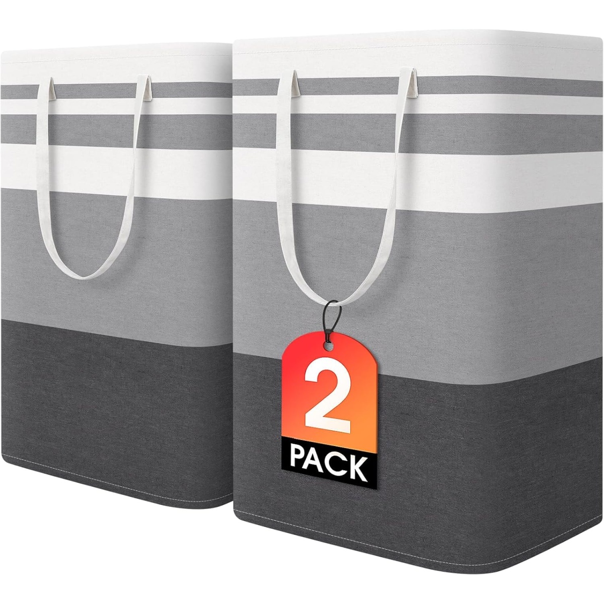 HomeHacks 2-Pack Large Laundry Basket