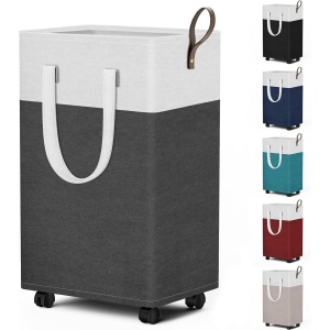 HomeHacks 75L Rolling Laundry Basket